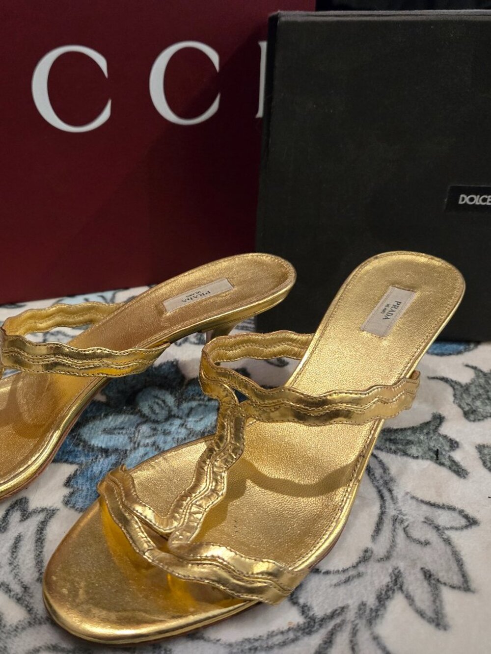 Prada kitten heels